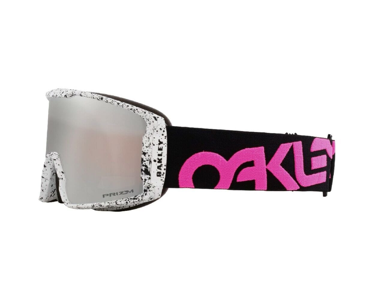 OAKLEY Line Miner L Black Splatter - Prizm Snow Black Iridium Snow Goggle Snow Goggles Oakley 