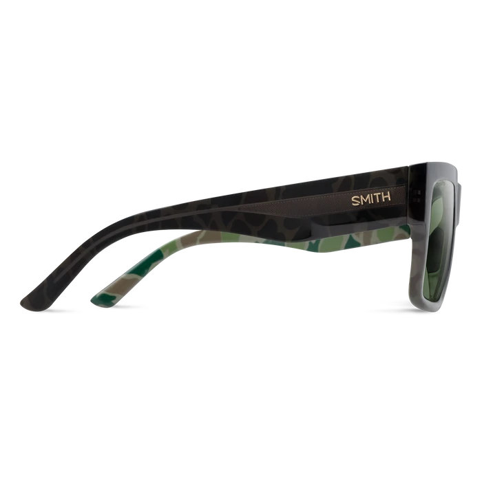 SMITH High Five Duck Camo - ChromaPop Grey Green Polarized Sunglasses Sunglasses Smith 