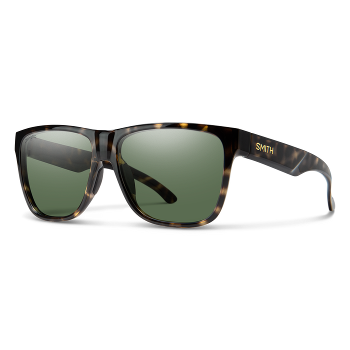 SMITH Lowdown XL 2 Vintage Tortoise - ChromaPop Gray Green Polarized Sunglasses Sunglasses Smith 