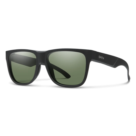 SMITH Lowdown 2 Matte Black - ChromaPop Grey Green Sunglasses Sunglasses Smith 
