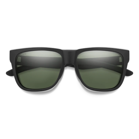 SMITH Lowdown 2 Matte Black - ChromaPop Grey Green Sunglasses Sunglasses Smith 