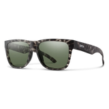 SMITH Lowdown 2 Matte Grey Tortoise - ChromaPop Polarized Grey Green Polarized Sunglasses Sunglasses Smith 