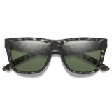 SMITH Lowdown 2 Matte Grey Tortoise - ChromaPop Polarized Grey Green Polarized Sunglasses Sunglasses Smith 