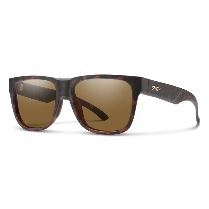 SMITH Lowdown 2 Matte Tortoise + ChromaPop Brown Sunglasses Sunglasses Smith 
