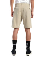 RVCA Balance Hybrid Shorts Khaki Men's Hybrid Shorts RVCA 