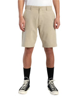 RVCA Balance Hybrid Shorts Khaki Men's Hybrid Shorts RVCA 