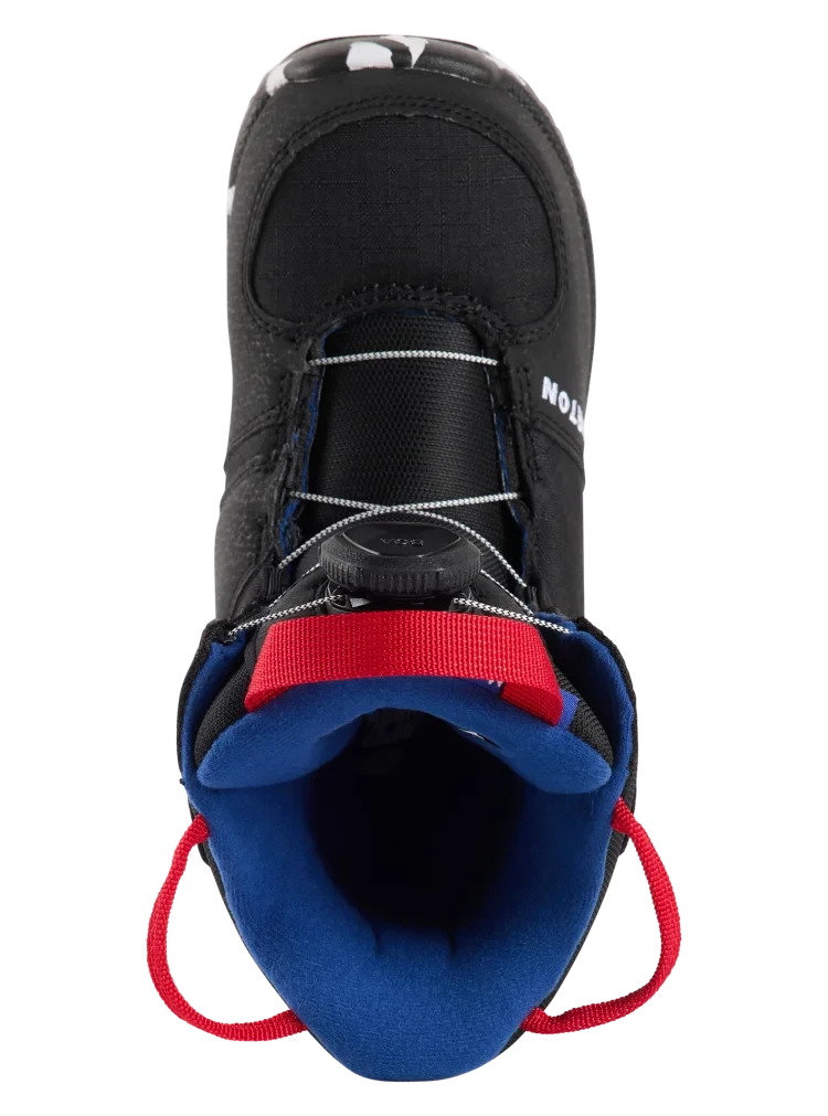 BURTON Kids Grom BOA Snowboard Boots Black 2026 Youth Snowboard Boots Burton 