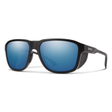 SMITH Embark Matte Black -ChromaPop Blue Mirror Polarized Sunglasses Sunglasses Smith 