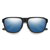 SMITH Embark Matte Black -ChromaPop Blue Mirror Polarized Sunglasses Sunglasses Smith 