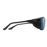 SMITH Embark Matte Black -ChromaPop Blue Mirror Polarized Sunglasses Sunglasses Smith 