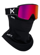ANON M6S Black - Perceive Sunny Red + Perceive Cloudy Burst + MFI Face Mask Snow Goggle Snow Goggles Anon 