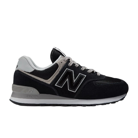 NEW BALANCE 574 Core Shoes Black/White Men's Skate Shoes New Balance 