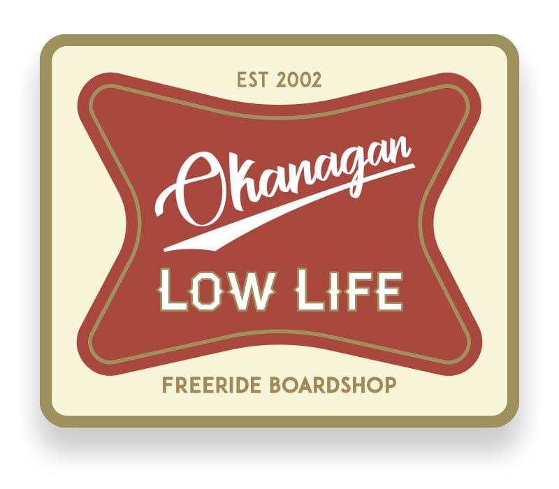 FREERIDE Low Life Sticker Stickers Freeride 