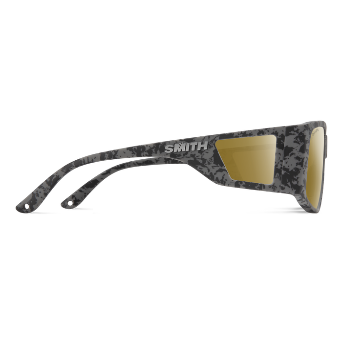SMITH Monroe Peak Matte Gray Marble - ChromaPop Bronze Polarized Sunglasses Sunglasses Smith 
