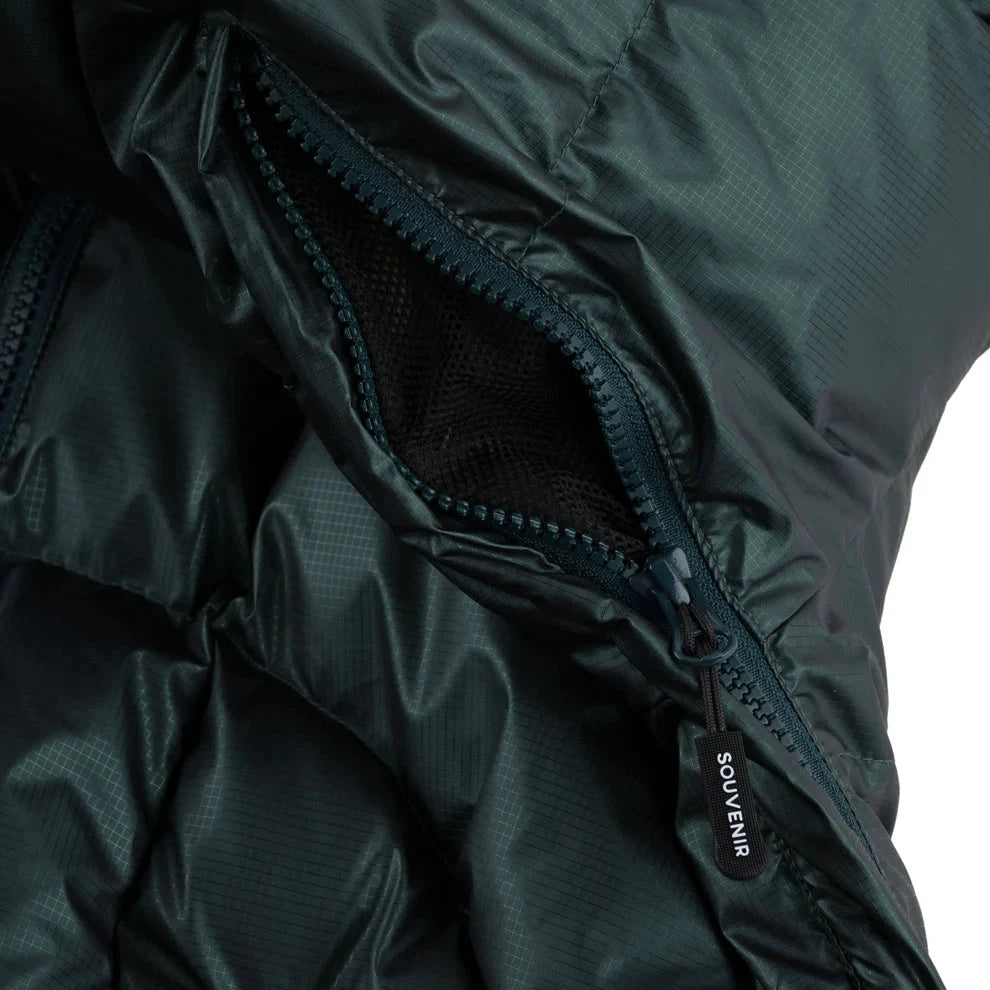 SOUVENIR Moutain Puffy Snow Jacket Deep Forest 2026 Men's Snow Jackets Souvenir 