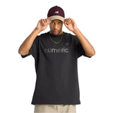 NB Numeric Cotton T-Shirt Black Men's Short Sleeve T-Shirts New Balance 