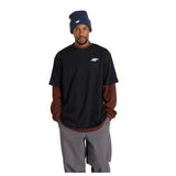 NB NUMERIC Numeric Small Logo T-Shirt Black Men's Short Sleeve T-Shirts New Balance 