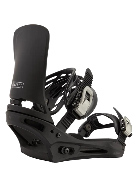 BURTON Cartel Re:Flex Snowboard Bindings Black 2026 Men's Snowboard Bindings Burton 