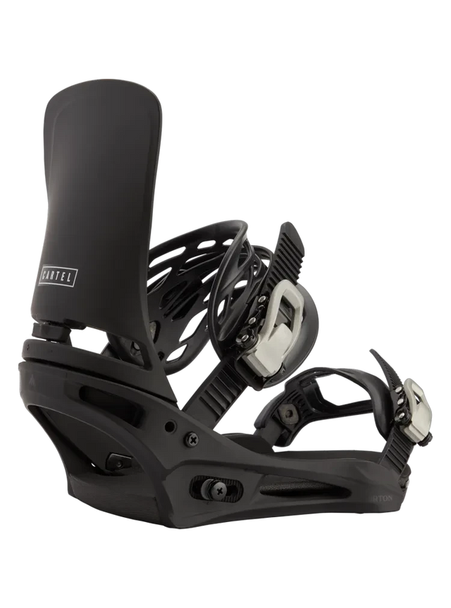 BURTON Cartel Re:Flex Snowboard Bindings Black 2026 Men's Snowboard Bindings Burton 