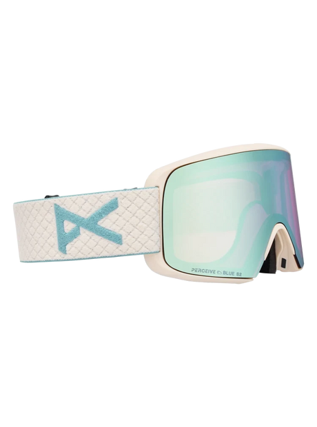 ANON M6S Oat - Perceive Variable Blue + Perceive Cloudy Pink + Facemask Snow Goggle Snow Goggles Anon 
