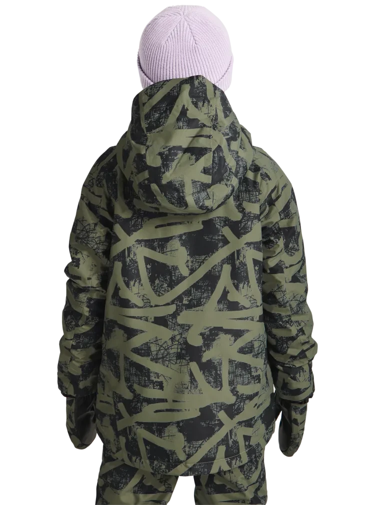 BURTON Kid's Skimmer Snow Jacket Forest City Streets 2026 Youth Snow Jackets Burton 
