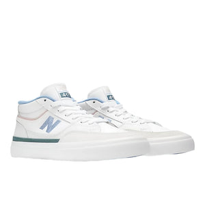 NB NUMERIC Franky Villani 417 Shoes White/Blue Laguna Men's Skate Shoes New Balance 