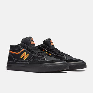 NM NUMERIC Franky Villani 417 Shoes Black/Orange Men's Skate Shoes New Balance 