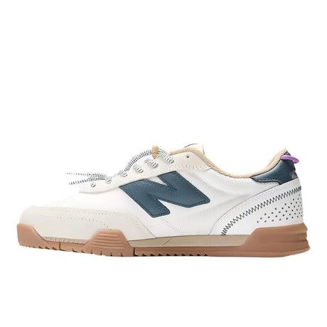 NB NUMERIC Women's 440 V2 Trail Low Shoes Sea Salt/Deep Ocean Women's Skate Shoes New Balance 