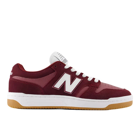 NB NUMERIC Women's 480 Shoes Monarch Burgundy/NB Burgundy Women's Skate Shoes New Balance 