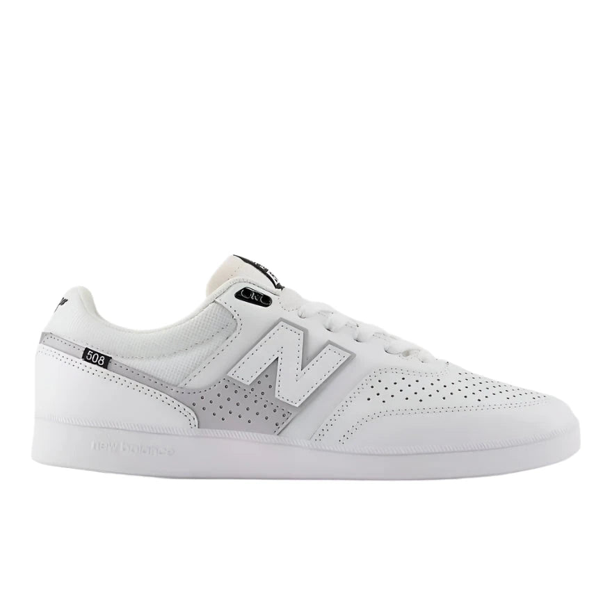 NB NUMERIC Brandon Westgate 508 Shoes White/Grey Men's Skate Shoes New Balance 