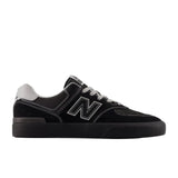 NB NUMERIC 574 Vulc Shoes Black/Grey Men's Skate Shoes New Balance 