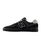 NB NUMERIC 574 Vulc Shoes Black/Grey Men's Skate Shoes New Balance 