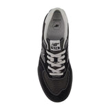 NB NUMERIC 574 Vulc Shoes Black/Grey Men's Skate Shoes New Balance 