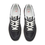 NB NUMERIC 574 Vulc Shoes Black/White Men's Skate Shoes New Balance 