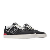 NB NUMERIC 574 Vulc Shoes Black/White Men's Skate Shoes New Balance 