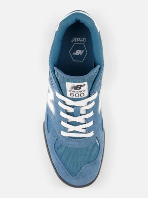 NB NUMERIC Tom Knox 600 Shoes Blue/White Men's Skate Shoes New Balance 