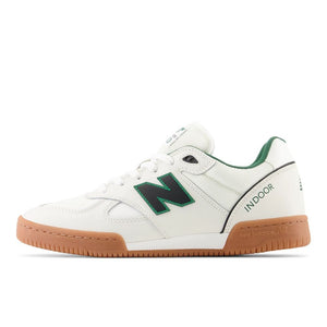 NB NUMERIC Tom Knox 600 Shoes White/Gum Men's Skate Shoes New Balance 