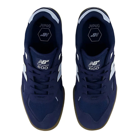 NB Numeric Tom Knox 600 Shoe Navy/Sky Blue Men's Skate Shoes New Balance 