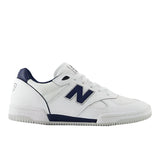 NB NUMERIC Tom Knox 600 Shoes White/Navy Men's Skate Shoes New Balance 