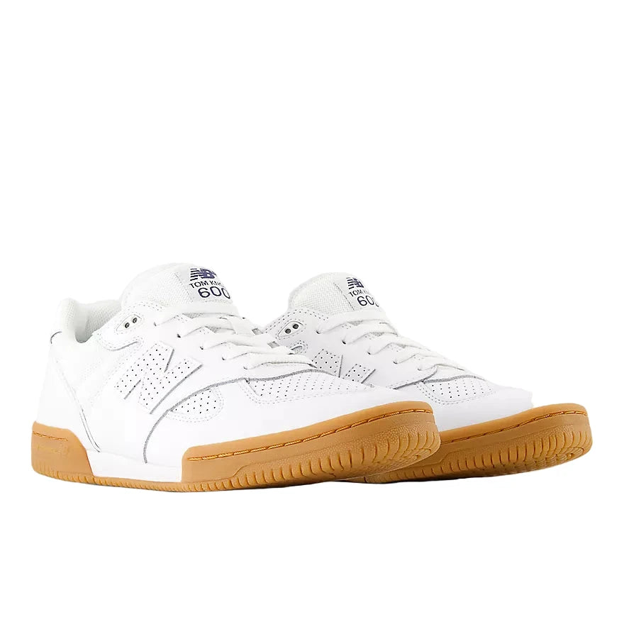 NB NUMERIC Tom Knox 600 Shoes White Men's Skate Shoes New Balance 
