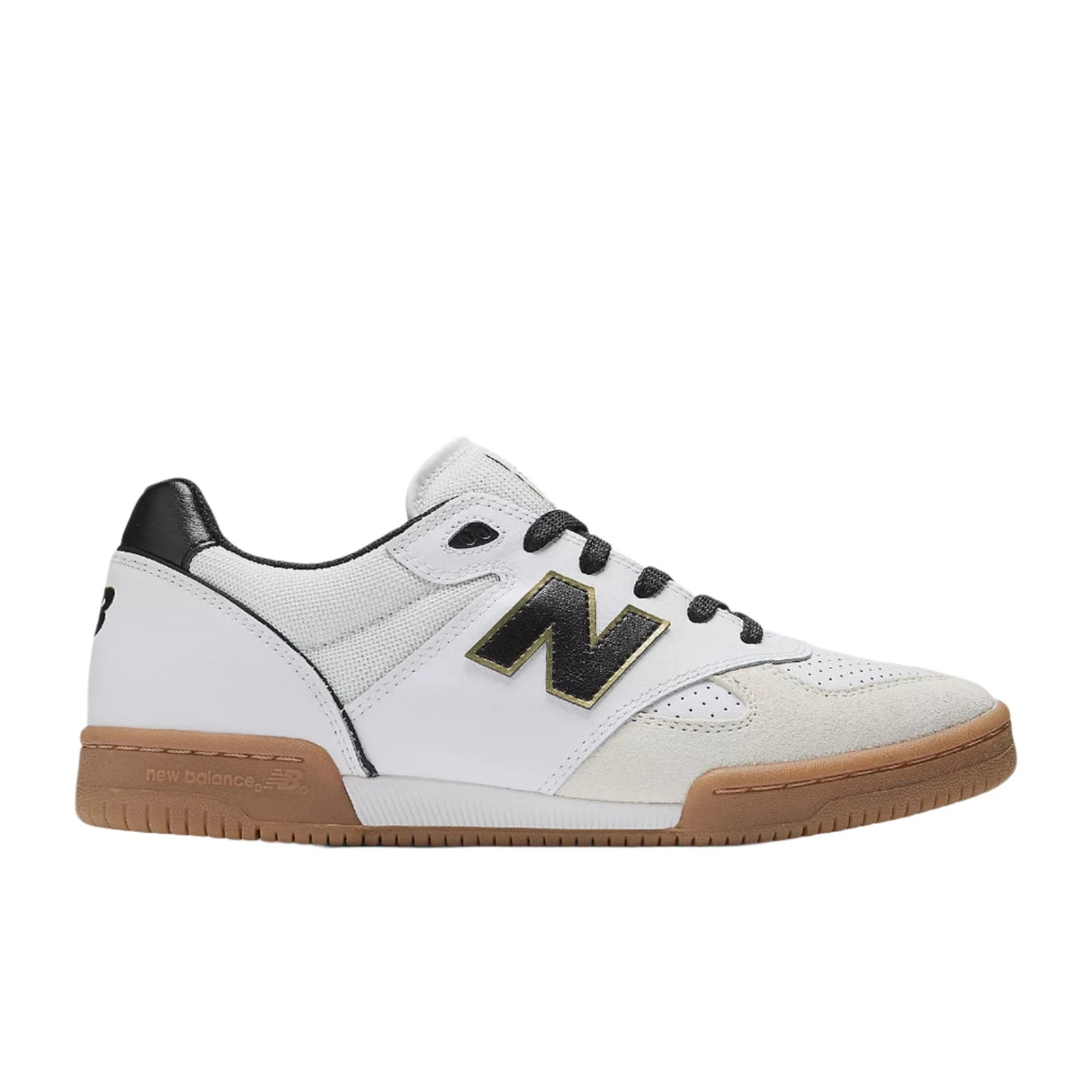 NB NUMERIC Tom Knox 600 Shoes White/Black Men's Skate Shoes New Balance 