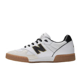NB NUMERIC Tom Knox 600 Shoes White/Black Men's Skate Shoes New Balance 