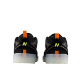 NB NUMERIC Tiago Lemos 808 Lite Shoes Black/Orange Men's Skate Shoes New Balance 