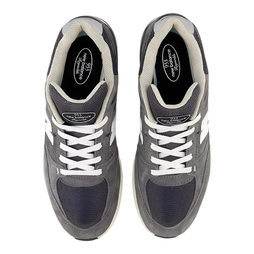 NB NUMERIC Andrew Reynolds 933 Shoes Dark Grey/White Men's Skate Shoes New Balance 