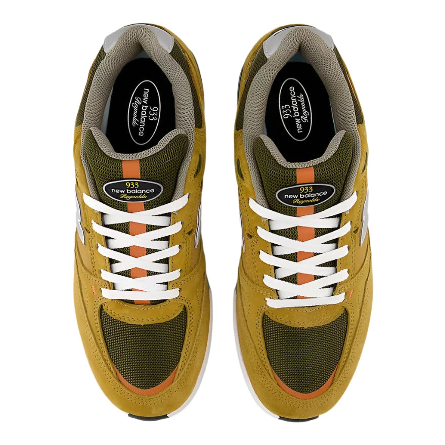 NB NUMERIC Andrew Reynolds 933 Shoes Camel/Dark Brown Men's Skate Shoes New Balance 