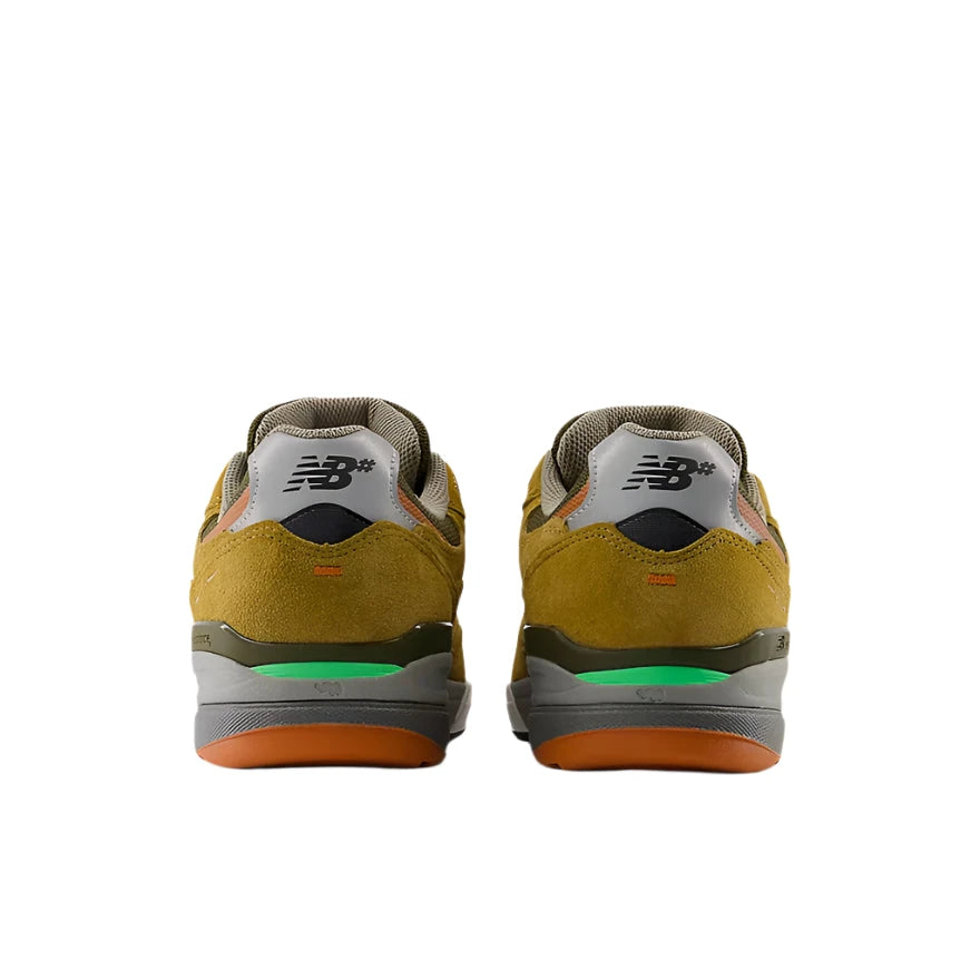 NB NUMERIC Andrew Reynolds 933 Shoes Camel/Dark Brown Men's Skate Shoes New Balance 