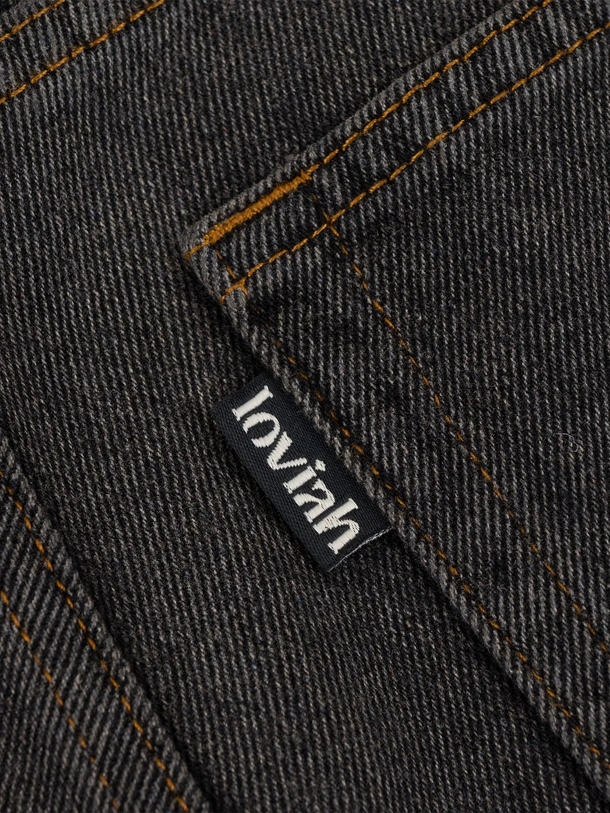 LOVIAH OG Baggy 5 Pocket Denim Pants Black Acid Wash Men's Denim Loviah 