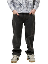 LOVIAH OG Baggy 5 Pocket Denim Pants Black Acid Wash Men's Denim Loviah 