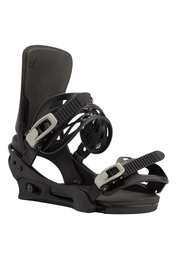 BURTON Cartel Re:Flex Snowboard Bindings Black 2026 Men's Snowboard Bindings Burton 