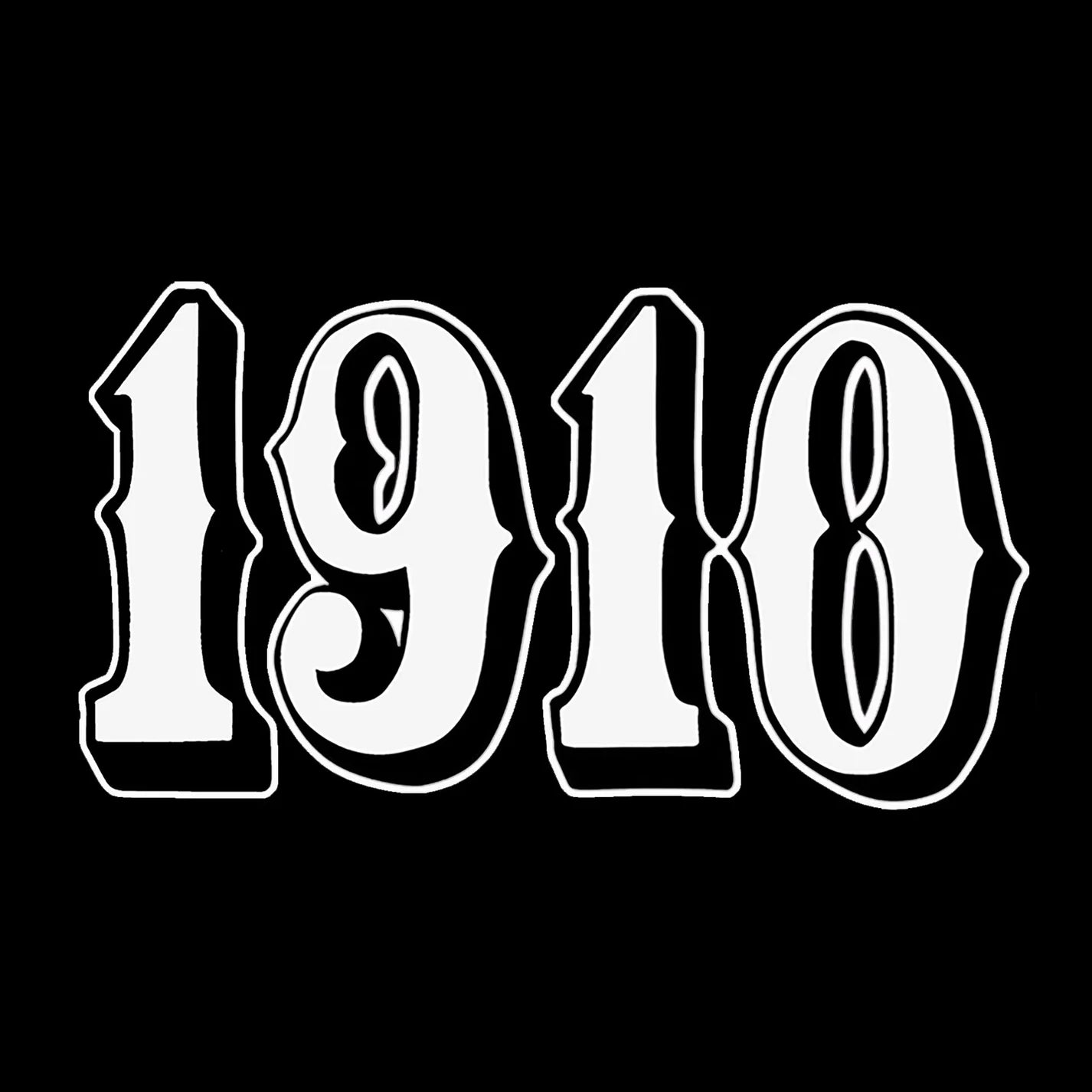 1910 OG Patch Beanie Black Men's Beanies 1910 